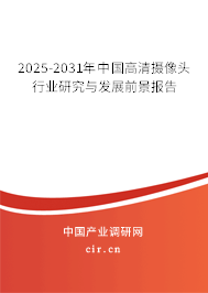 2025-2031年中國高清攝像頭行業(yè)研究與發(fā)展前景報告