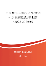 中國(guó)摩托車(chē)總成行業(yè)現(xiàn)狀調(diào)研及發(fā)展前景分析報(bào)告（2023-2029年）