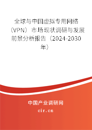 全球與中國虛擬專用網(wǎng)絡(luò)（VPN）市場現(xiàn)狀調(diào)研與發(fā)展前景分析報(bào)告（2024-2030年）