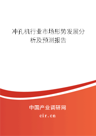 沖孔機行業(yè)市場形勢發(fā)展分析及預(yù)測報告