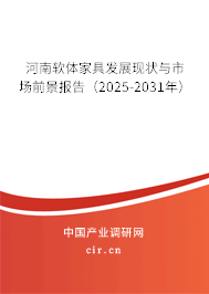 河南軟體家具發(fā)展現狀與市場前景報告（2025-2031年）