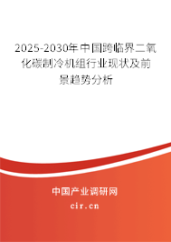 2025-2030年中國跨臨界二氧化碳制冷機(jī)組行業(yè)現(xiàn)狀及前景趨勢分析