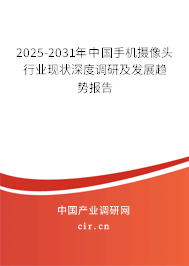 2025-2031年中國手機攝像頭行業(yè)現(xiàn)狀深度調(diào)研及發(fā)展趨勢報告