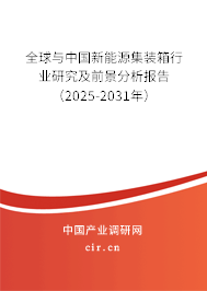 全球與中國新能源集裝箱行業(yè)研究及前景分析報(bào)告（2025-2031年）