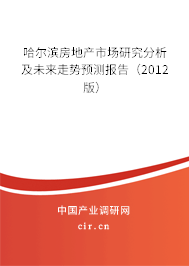 哈爾濱房地產(chǎn)市場研究分析及未來走勢預(yù)測報告（2012版）