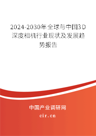 2024-2030年全球與中國3D深度相機行業(yè)現(xiàn)狀及發(fā)展趨勢報告