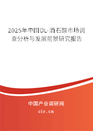 2025年中國DL-酒石酸市場調(diào)查分析與發(fā)展前景研究報告