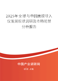 2025年全球與中國(guó)面膜導(dǎo)入儀發(fā)展現(xiàn)狀調(diào)研及市場(chǎng)前景分析報(bào)告