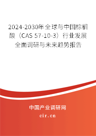 2024-2030年全球與中國棕櫚酸（CAS 57-10-3）行業(yè)發(fā)展全面調(diào)研與未來趨勢報告