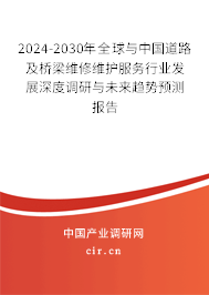 2024-2030年全球與中國(guó)道路及橋梁維修維護(hù)服務(wù)行業(yè)發(fā)展深度調(diào)研與未來(lái)趨勢(shì)預(yù)測(cè)報(bào)告