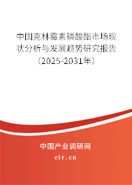 中國(guó)克林霉素磷酸酯市場(chǎng)現(xiàn)狀分析與發(fā)展趨勢(shì)研究報(bào)告（2025-2031年）