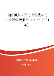中國利多卡因行業(yè)現(xiàn)狀與行業(yè)前景分析報告（2025-2031年）
