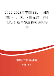 2022-2028年中國SSL （固態(tài)照明） 、 FL （日光燈）行業(yè)現(xiàn)狀分析與發(fā)展趨勢(shì)研究報(bào)告