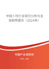 中國(guó)卜欣行業(yè)研究分析與發(fā)展趨勢(shì)報(bào)告（2023年）