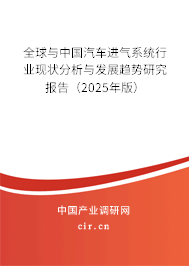 全球與中國(guó)汽車進(jìn)氣系統(tǒng)行業(yè)現(xiàn)狀分析與發(fā)展趨勢(shì)研究報(bào)告（2025年版）