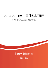 2025-2031年中國(guó)伸縮蝶閥行業(yè)研究與前景趨勢(shì)