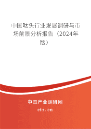 中國呔頭行業(yè)發(fā)展調(diào)研與市場前景分析報(bào)告（2023年版）