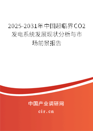 （最新）中國超臨界CO2發(fā)電系統(tǒng)發(fā)展現(xiàn)狀分析與市場前景報告