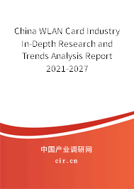 China WLAN Card Industry In-Depth Research and Trends Analysis Report 2021-2027