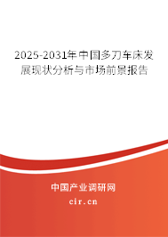 2025-2031年中國多刀車床發(fā)展現(xiàn)狀分析與市場前景報告