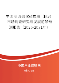 中國高溫硫化硅橡膠（htv）市場調(diào)查研究與發(fā)展前景預(yù)測報告（2025-2031年）