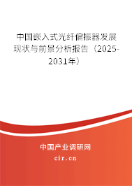 中國(guó)嵌入式光纖偏振器發(fā)展現(xiàn)狀與前景分析報(bào)告（2025-2031年）