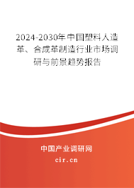2024-2030年中國(guó)塑料人造革、合成革制造行業(yè)市場(chǎng)調(diào)研與前景趨勢(shì)報(bào)告