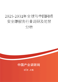 2025-2031年全球與中國(guó)網(wǎng)絡(luò)安全即服務(wù)行業(yè)調(diào)研及前景分析