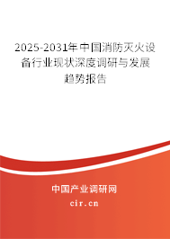 2025-2031年中國消防滅火設(shè)備行業(yè)現(xiàn)狀深度調(diào)研與發(fā)展趨勢報(bào)告