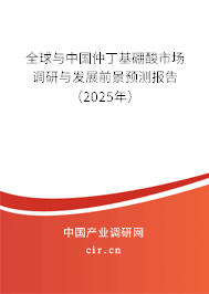 全球與中國仲丁基硼酸市場調研與發(fā)展前景預測報告（2025年）