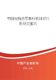 中國電腦繡花面料項(xiàng)目可行性研究報(bào)告