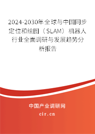 2024-2030年全球與中國同步定位和繪圖（SLAM）機器人行業(yè)全面調(diào)研與發(fā)展趨勢分析報告