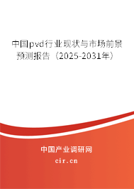 中國pvd行業(yè)現(xiàn)狀與市場前景預(yù)測報告（2025-2031年）