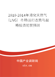 2010-2014年液化天然氣（LNG）市場運行態(tài)勢與戰(zhàn)略投資前景預測