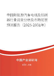 中國新能源汽車電機(jī)及控制器行業(yè)調(diào)查分析及市場前景預(yù)測報(bào)告（2025-2031年）