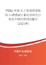 中國1-甲基-4-乙氧基羰基吡唑-5-磺酰胺行業(yè)現(xiàn)狀研究分析及市場前景預(yù)測報告（2025年）