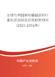 全球與中國苯唑草酮原藥行業(yè)現(xiàn)狀調(diào)研及前景趨勢預(yù)測（2025-2031年）
