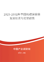 2025-2031年中國電磁屏蔽袋發(fā)展現(xiàn)狀與前景趨勢