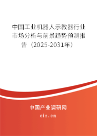 中國工業(yè)機器人示教器行業(yè)市場分析與前景趨勢預測報告（2025-2031年）
