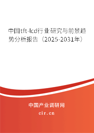 中國(guó)tft-lcd行業(yè)研究與前景趨勢(shì)分析報(bào)告（2025-2031年）