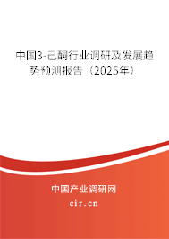 中國(guó)3-己酮行業(yè)調(diào)研及發(fā)展趨勢(shì)預(yù)測(cè)報(bào)告（2025年）