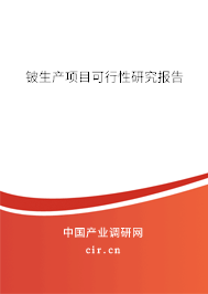 鈹生產(chǎn)項目可行性研究報告