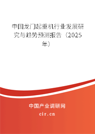 中國龍門起重機行業(yè)發(fā)展研究與趨勢預測報告（2025年）