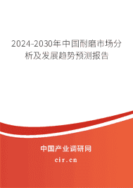 2023-2029年中國耐磨市場分析及發(fā)展趨勢預(yù)測報告