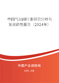 中國氣動閥行業(yè)研究分析與發(fā)展趨勢報告（2024年）