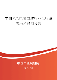 中國EVA電纜顆粒行業(yè)運(yùn)行研究分析預(yù)測報告