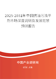 2025-2031年中國抗油污流平劑市場深度調(diào)研及發(fā)展前景預(yù)測報告