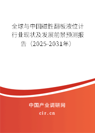 全球與中國(guó)磁性翻板液位計(jì)行業(yè)現(xiàn)狀及發(fā)展前景預(yù)測(cè)報(bào)告（2025-2031年）