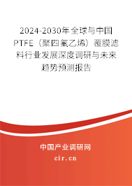 2024-2030年全球與中國PTFE（聚四氟乙烯）覆膜濾料行業(yè)發(fā)展深度調(diào)研與未來趨勢預(yù)測報告