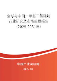 全球與中國一甲基三氯硅烷行業(yè)研究及市場前景報(bào)告（2025-2031年）